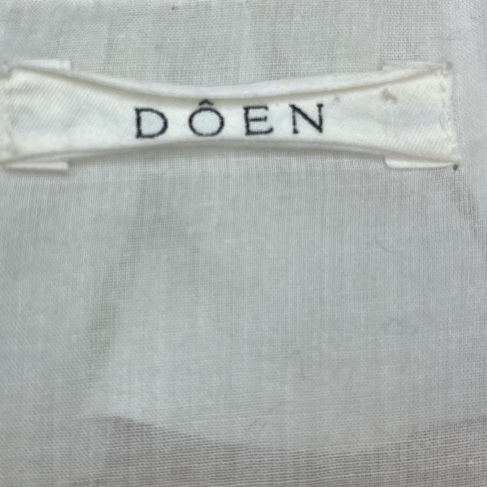 Doen White Ruffle Blouse - Picture 9 of 10